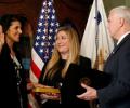 Nikki Haley sworn-in as new US envoy to UN