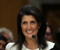 Nikki Haley confirmed as new US envoy to UN