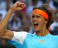 Kyrgios envious of fast progressing 'Sacha' Zverev