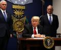 Signed immigration order to keep terrorists out: Trump