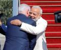 Modi begins 'groundbreaking' visit, Netanyahu says 'historic'