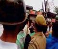 Tension in Bengal's Basirhat after cops lob teargas to control mob