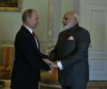 Putin gets emotional as Modi strikes a personal chord