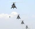 Why did China send its helicopters to Chamoli?