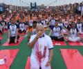 Yoga has played big role in uniting the world: Modi