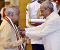 President Mukherjee confers Padma awards