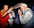 PHOTOS: PM in Sri Lanka, prays at old Buddhist temple