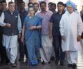 17 opposition party leaders put up united face at Sonia's lunch