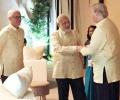 Modi briefly meets Trump, world leaders at ASEAN gala dinner