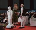 Mitra, the robot, steals the show from NaMo, Ivanka