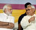 PM Modi shares stage with Nitish for 1st time after alliance