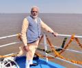 PM launches ferry service, slams UPA for delaying his 'dream project'