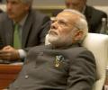 The sound of laughter is making Modi wary