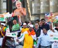 PHOTOS: How PM Modi was greeted in London