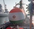 Navy launches 3rd Scorpene class submarine Karanj