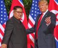 Trump thanks Kim for taking 'first bold step'