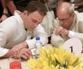 Pranab, Opposition leaders attend Rahul's first iftar party