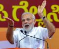 K'taka govt is 'gold medalist' in graft, Cong leaders 'drunk on power': Modi