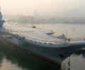 China's first home-built aircraft carrier begins sea trials