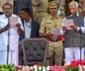 HD Kumaraswamy takes oath as Karnataka chief minister