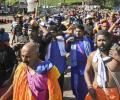 Sabarimala doors open, 30-year-old woman with family at Pamba