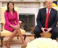 Nikki Haley mocks US President Trump