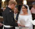 Meghan shares secret blue touch to her wedding dress