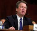 Trump stands by beleaguered judge Kavanaugh after fiery Senate hearings