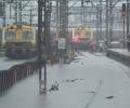 Heavy rains pound Mumbai; train services badly hit