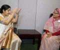 World mourns India's beloved Sushma Swaraj