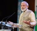 No scope for 'temporary' in New India: Modi in Paris