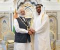 UAE honours Modi with highest civilian award