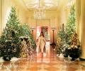 Melania Trump shows off White House Christmas decor