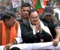 BJP's Nadda leads march in support of CAA in Kolkata