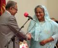 Sheikh Hasina takes oath as Bangladesh PM for 3rd straight term