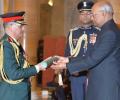 PHOTOS: Prez confers honorary rank of General on Nepal Army chief