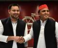 Tejashwi meets Akhilesh, Mayawati; backs their alliance