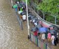 Oops! Road outside Sena chief's home also flooded