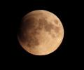 PHOTOS: Partial lunar eclipse graces the sky