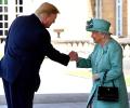 Trump, Melania meet Queen as state visit begins