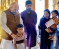 Nation is proud of your son, Shah tells family of slain J-K cop