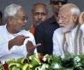 Nitish's silence speaks loud as PM chants 'Vande Mataram'