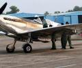 World War-II aircraft Silver Spitfire lands in Nagpur