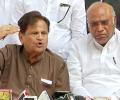 Ahmed Patel smells 'foul play' in Maha govt formation, calls its 'black day'