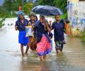 PHOTOS: Heavy rain lashes Karnataka, Kerala