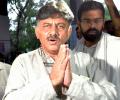 'Vendetta politics': Congress on Shivakumar's arrest