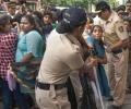 Students protest outside Bachchan's home; 22 detained