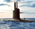 Khanderi, India's 2nd Scorpene Submarine, joins Indian Navy