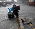 Heavy rains, strong winds batter Mumbai; signage atop BSE damaged