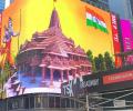 SEE: Digital display of Lord Ram at Times Square